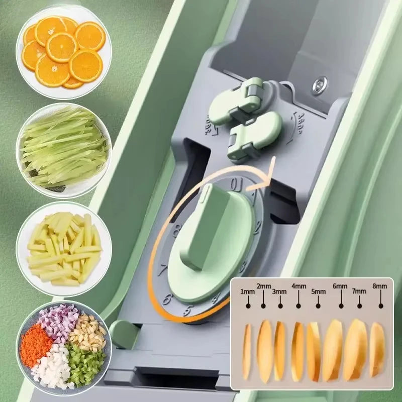 Verstelbare snijmachine - Roestvrij - Multifunctioneel